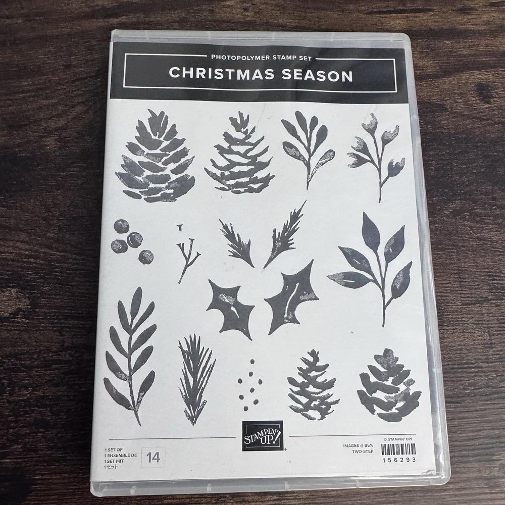 New Stampin' Up Christmas Season Photopolymer Stamp Set